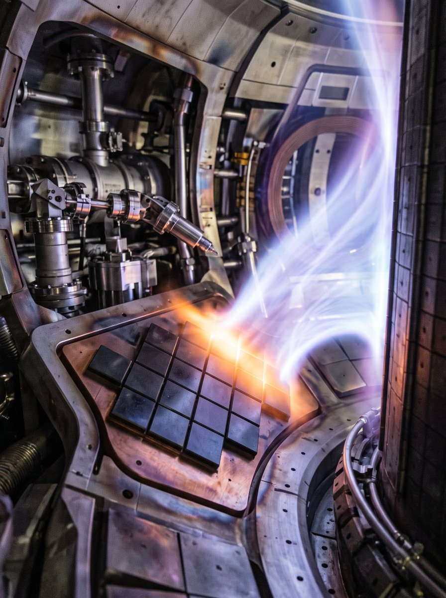 Diamond nuclear fusion research