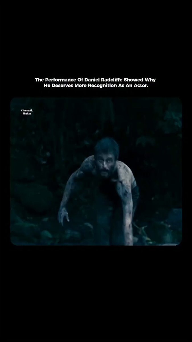 Daniel Radcliffe survival scene