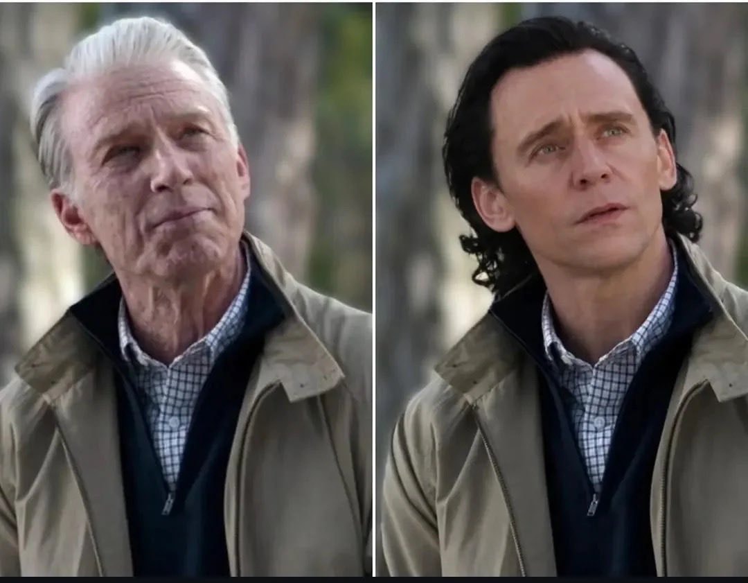 Loki as old Steve Endgame