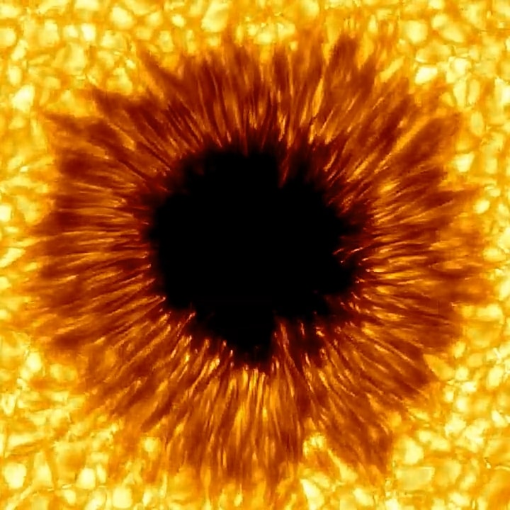 High-resolution sunspot