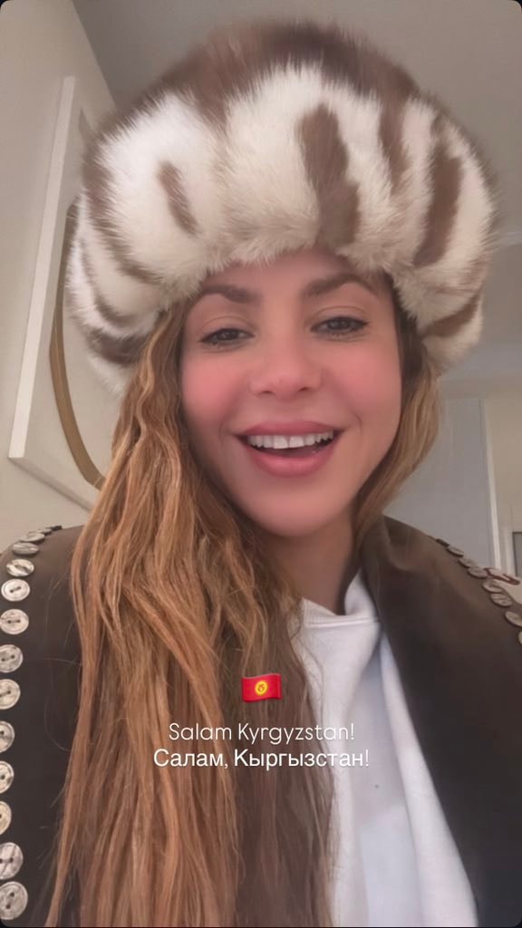 Shakira in Kyrgyzstan