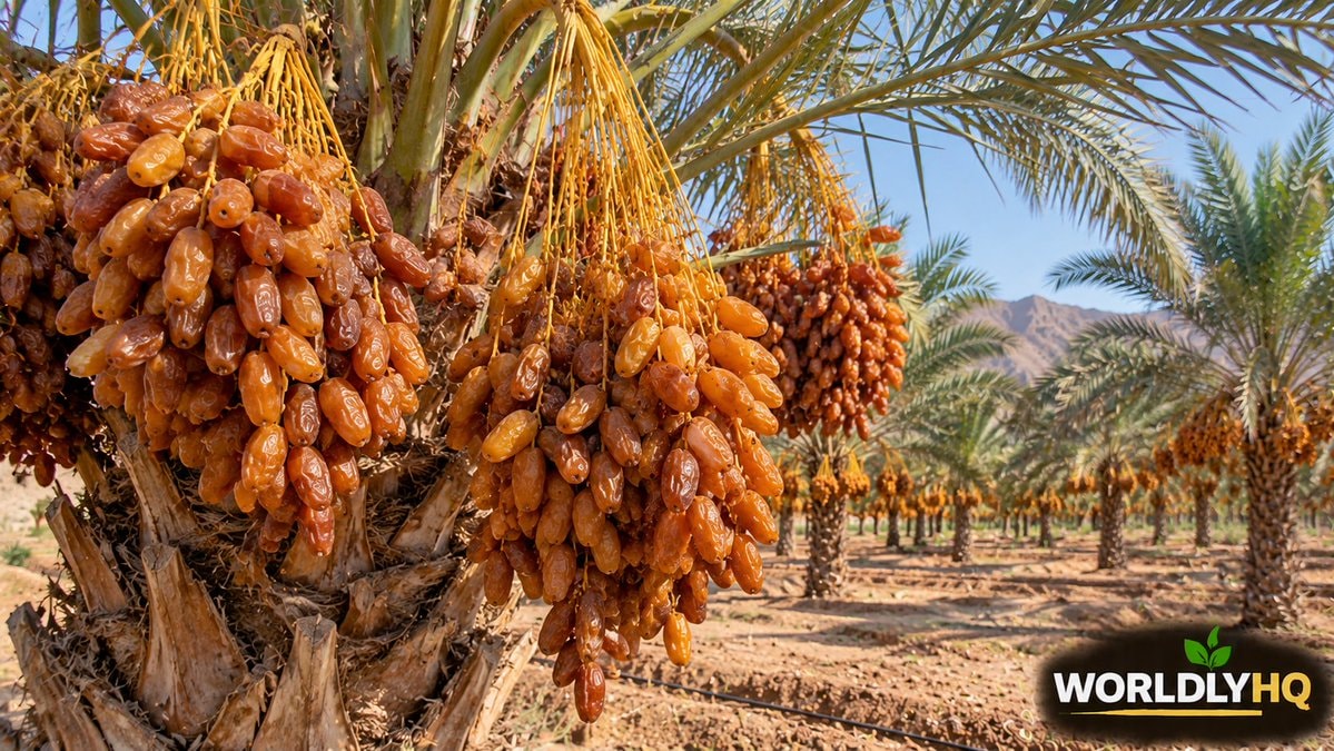 Global date production rankings 2024