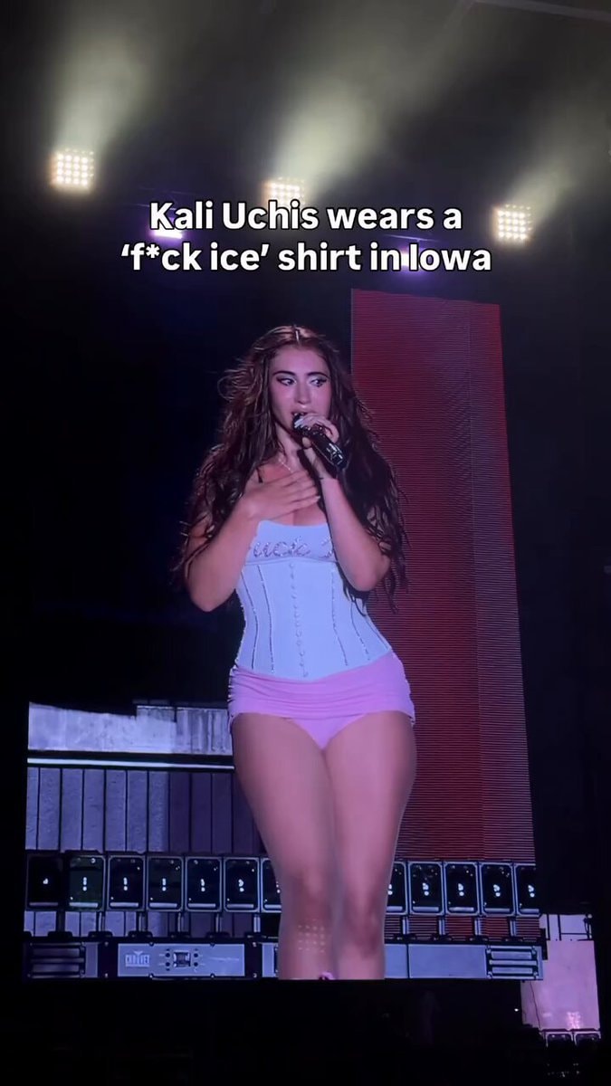 Kali Uchis F*ck ICE shirt Hinterland Festival