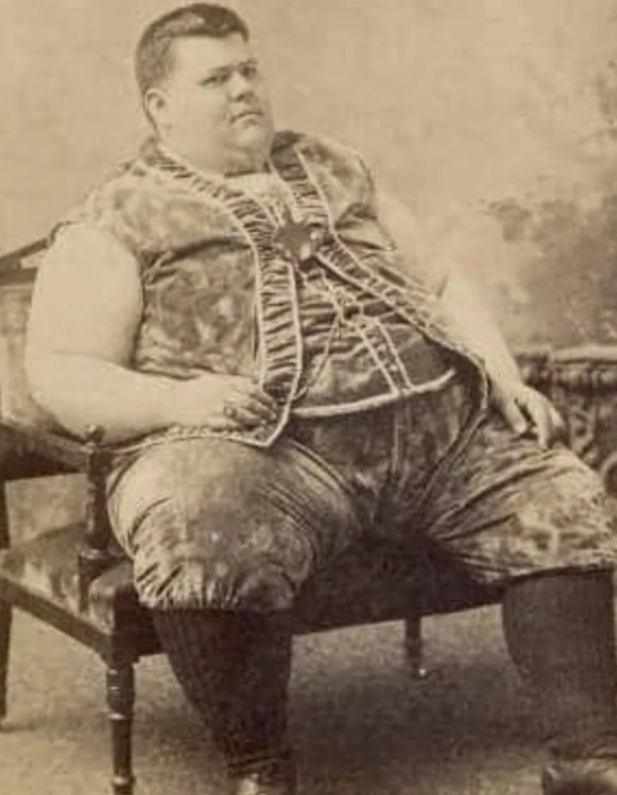 heaviest man 1890s