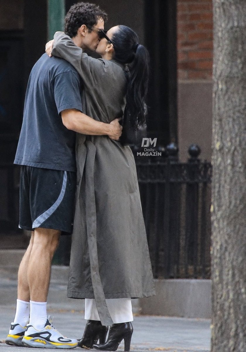 Dua Lipa and Callum Turner dog walk (photo 2 of 2)
