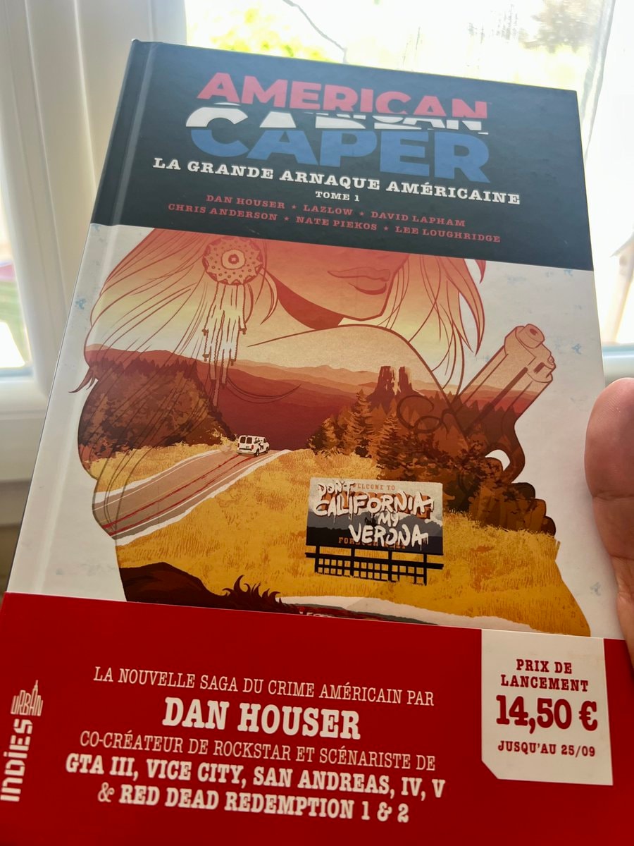 Dan Houser American Caper comic