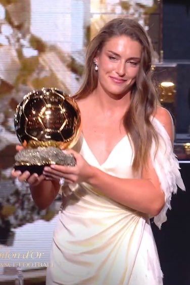 Alexia Putellas third Ballon d'Or