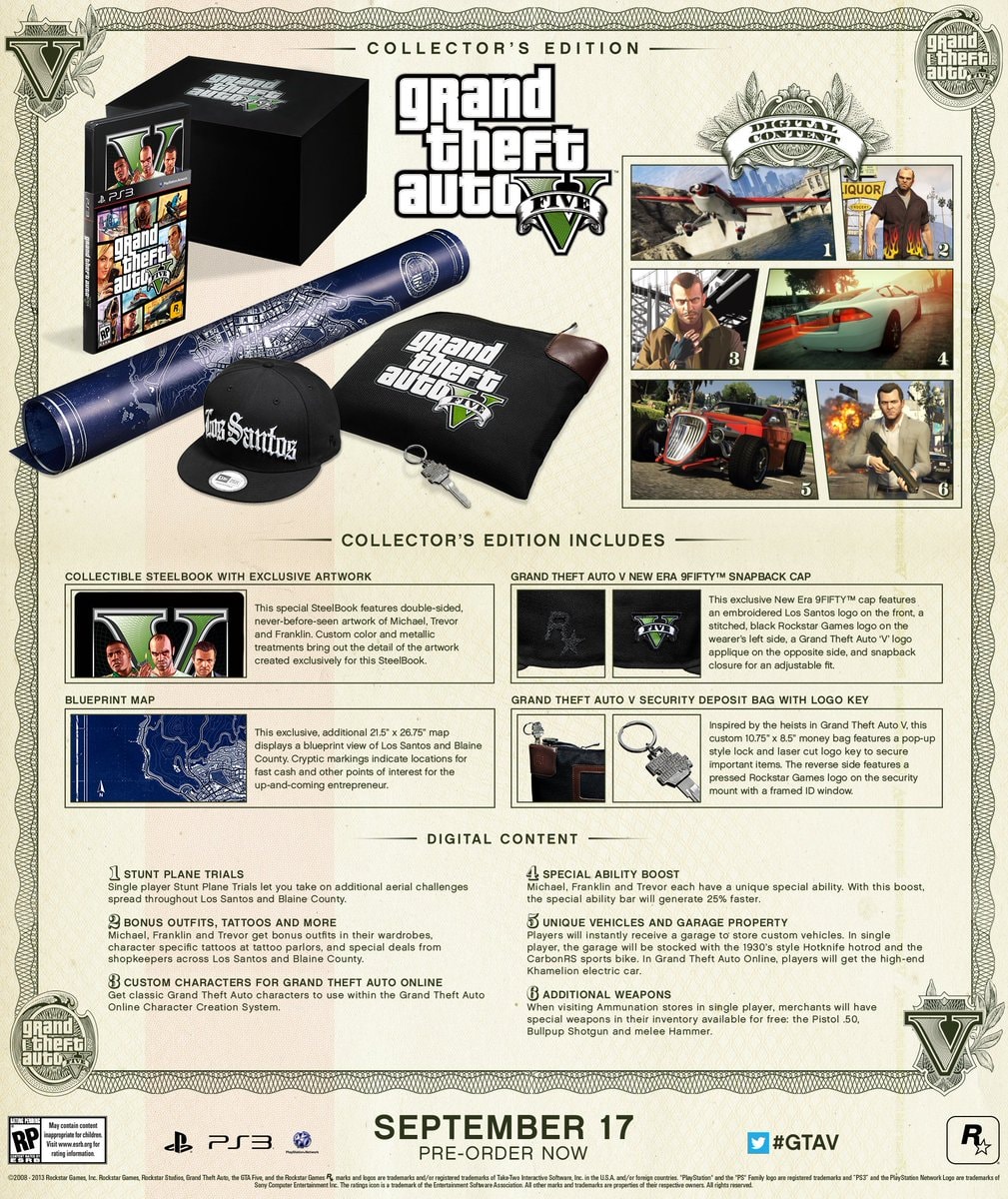 GTA 5 Special Edition pre-order ad (photo 2 of 2)