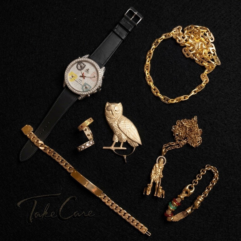 Drake Take Care jewelry collection Wind Vintage