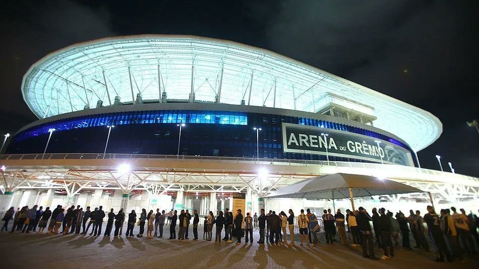 ARENA do GRÊMIO at night