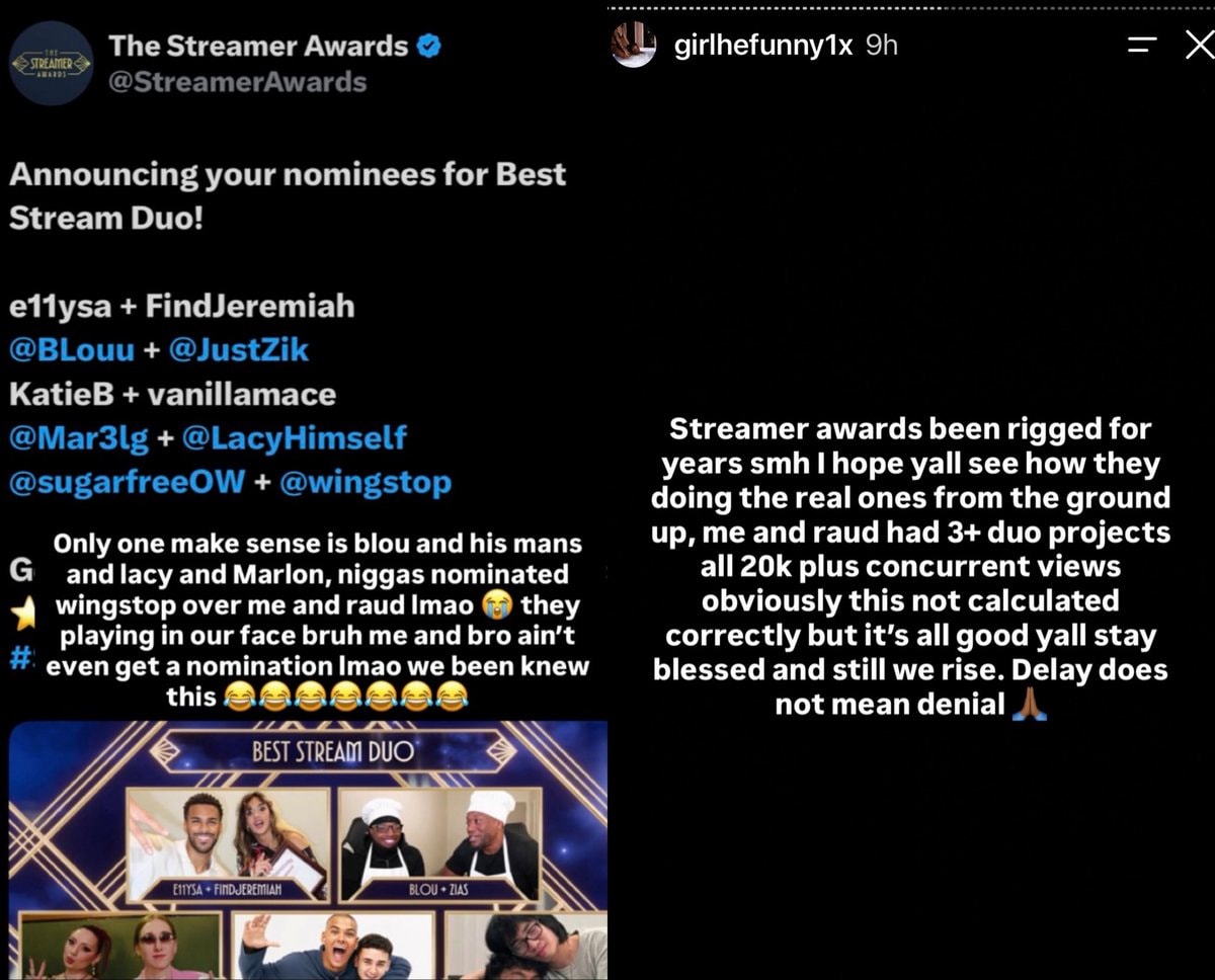 Reggie and Raud at Streamer Awards (photo 2 of 2)