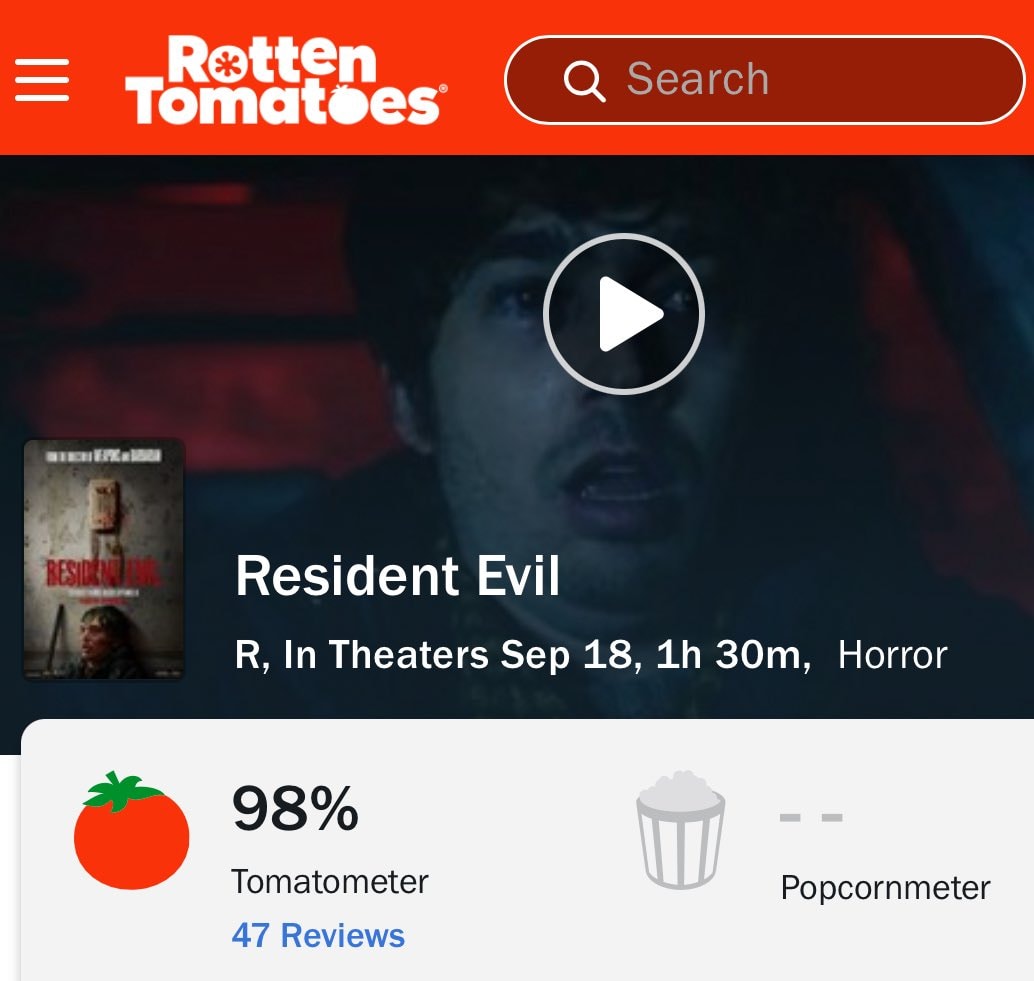 Resident Evil Zach Cregger Rotten Tomatoes Resident Evil Zach Cregger Rotten Tomatoes