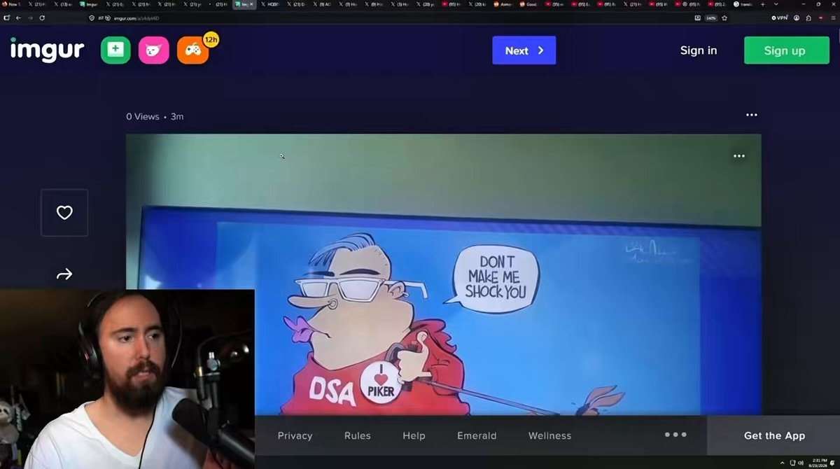 Asmongold reacts to CNN cartoon
