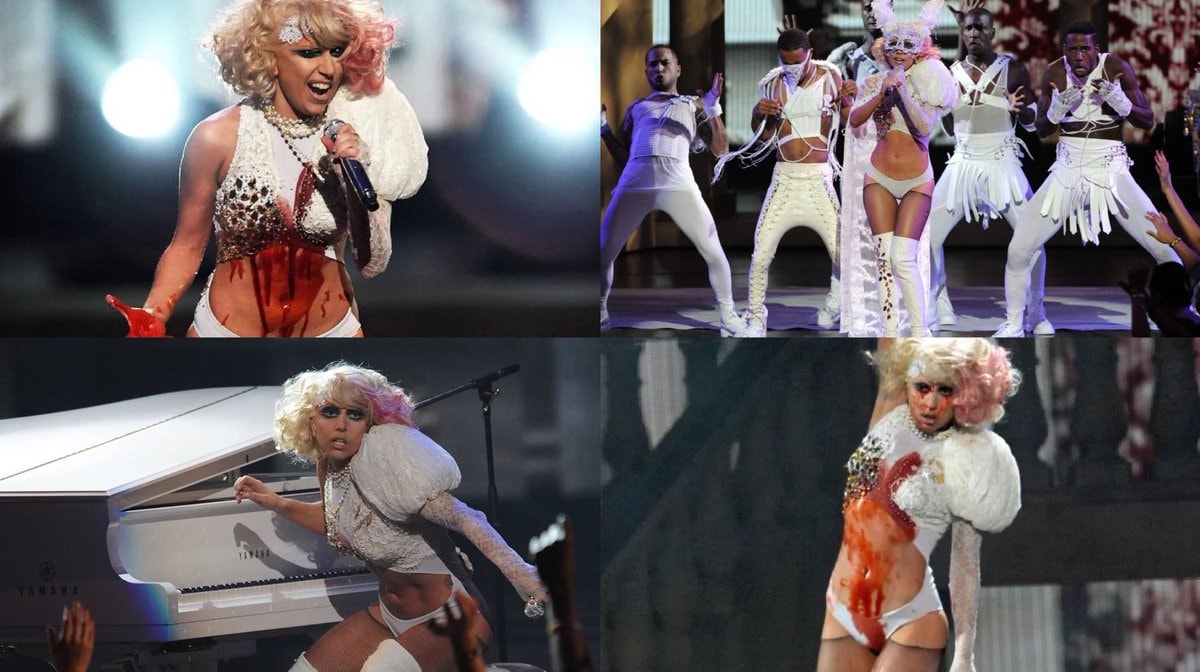 Lady Gaga Paparazzi VMAs performance