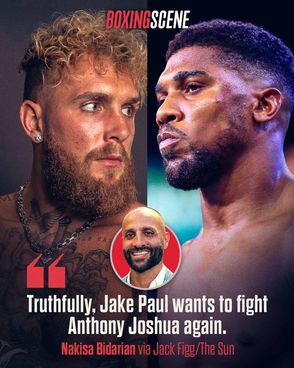 Jake Paul Anthony Joshua rematch