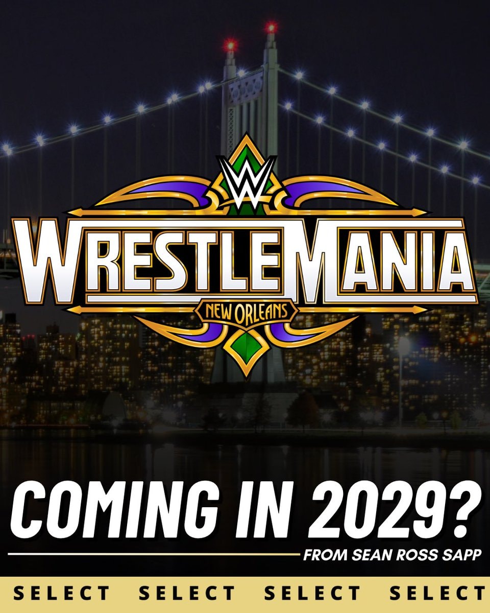 WWE WrestleMania New Orleans 2029