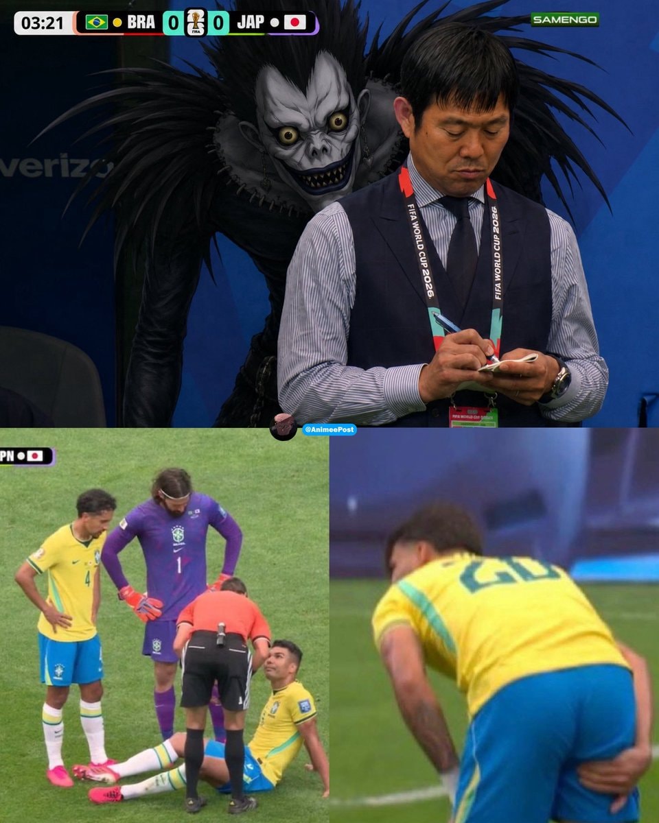 Japan coach Ryuk Death Note meme