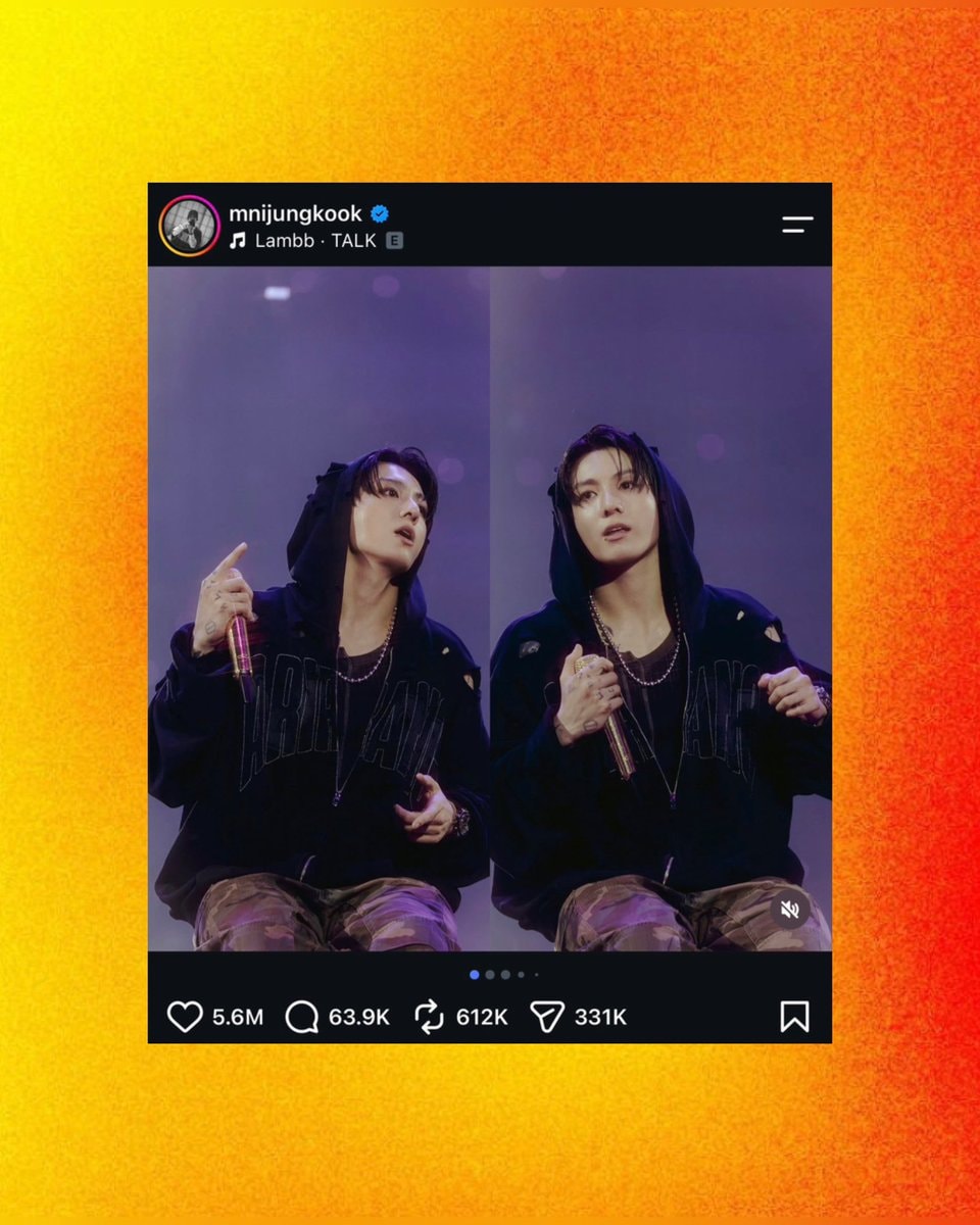 Jungkook Lambb TALK Instagram (photo 2 of 2)