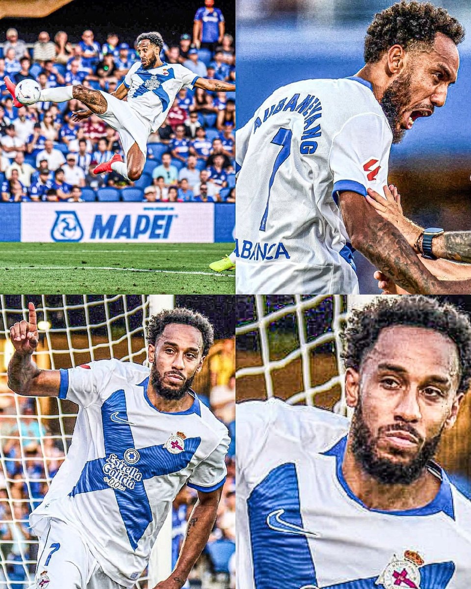 Pierre-Emerick Aubameyang Deportivo la Coruña