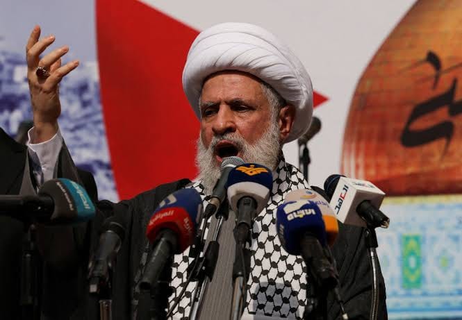 Hezbollah leader Qassem speaks on disarmament