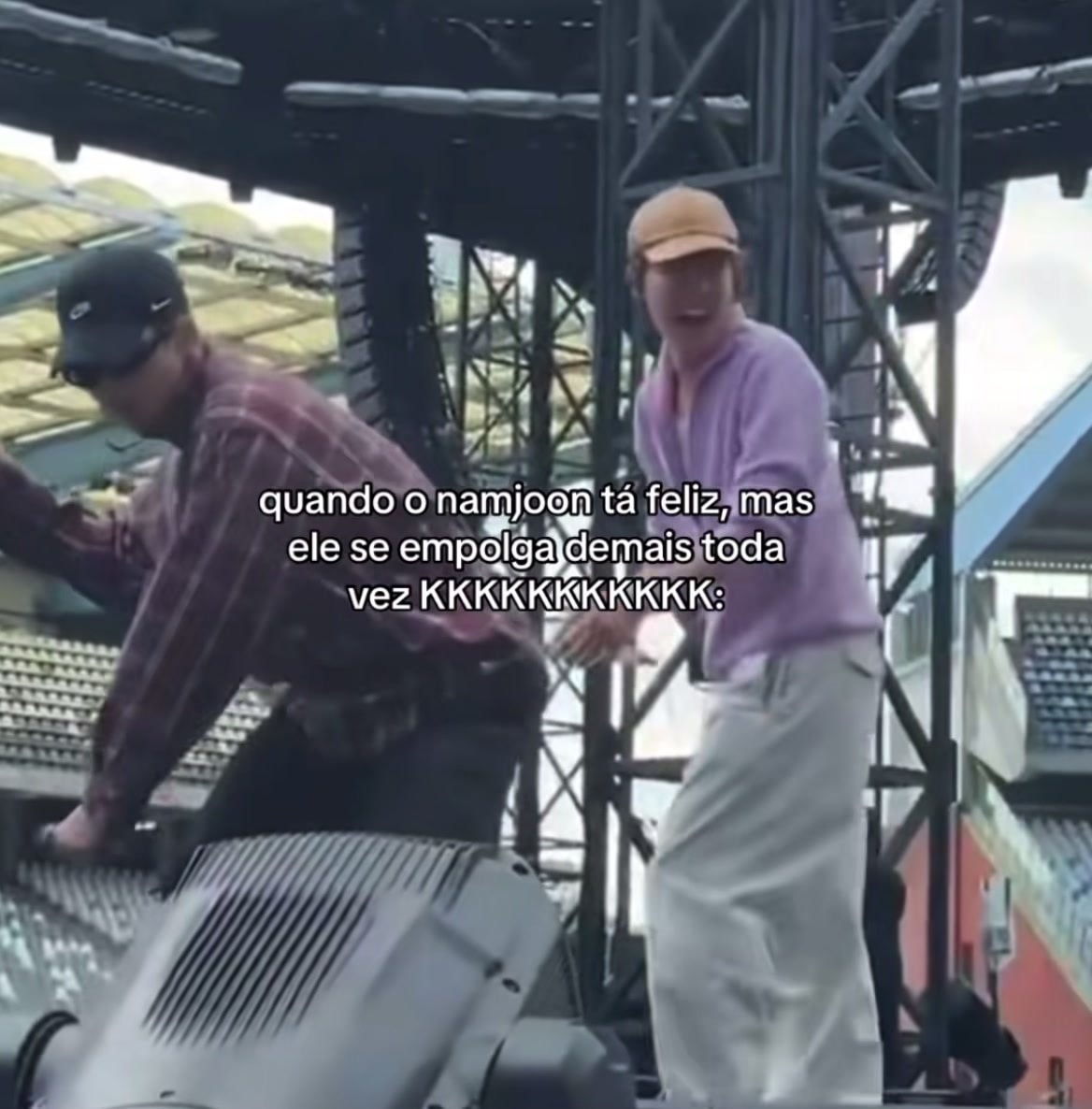 Namjoon RM BTS stage moment