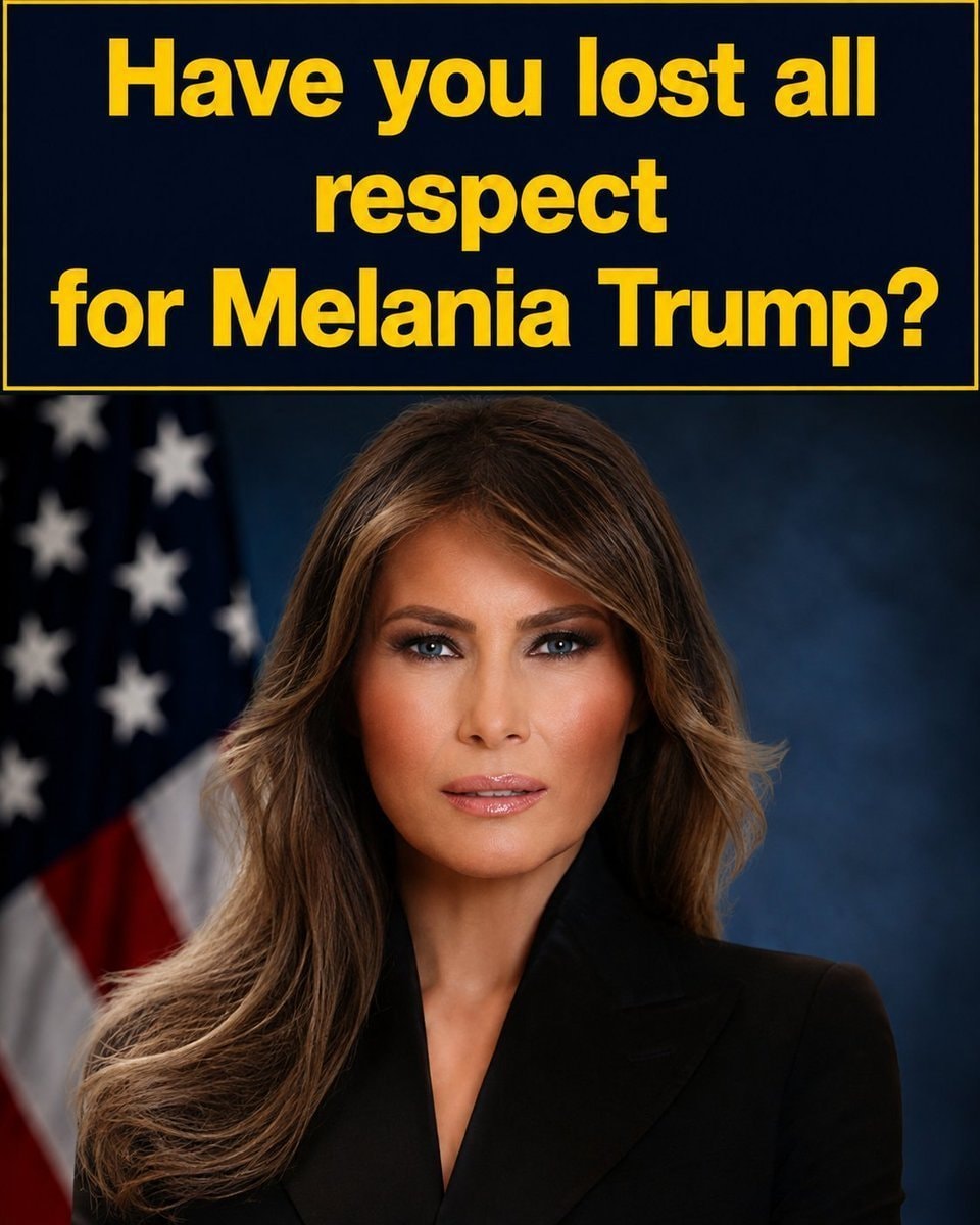 Melania Trump respect poll Melania Trump respect poll