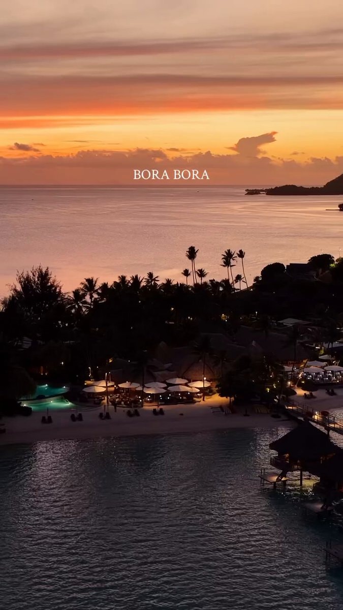 Bora Bora sunset