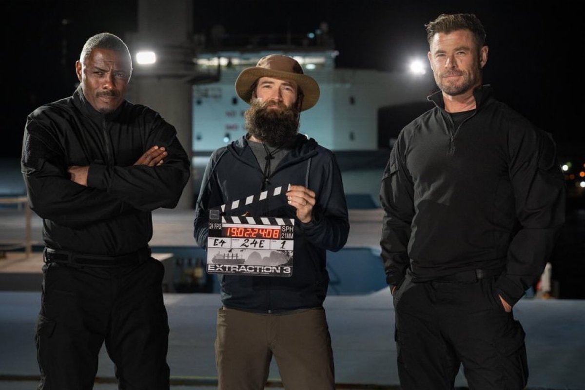 Extraction 3 wraps filming