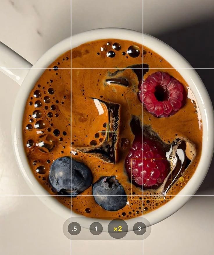 frothy coffee mug