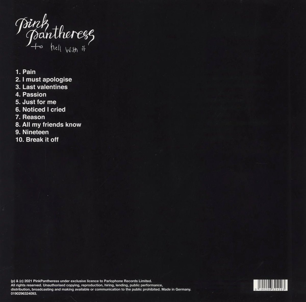 PinkPantheress To Hell with It (photo 2 of 2)