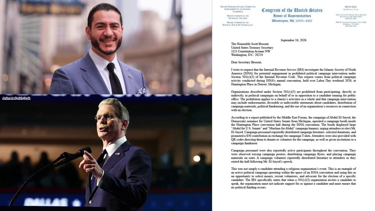 Rep Keith Self petition against ISNA Rep Keith Self petition against ISNA