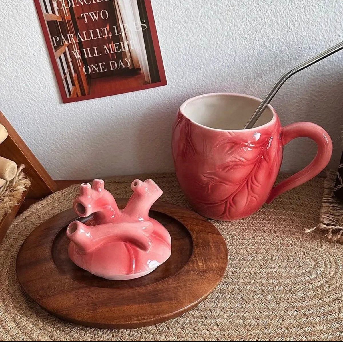 anatomical heart mugs (photo 2 of 2)