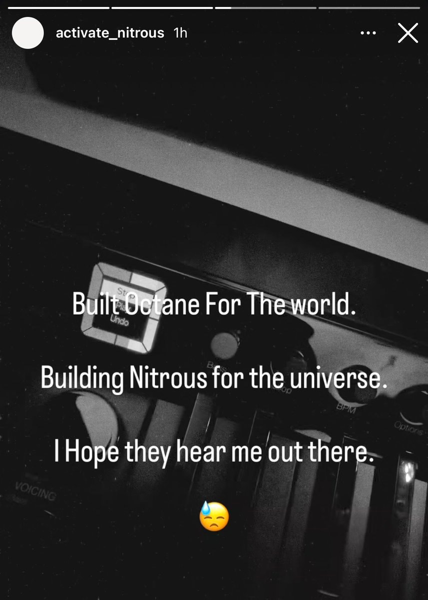 Don Toliver Octane Nitrous quote (photo 2 of 2)