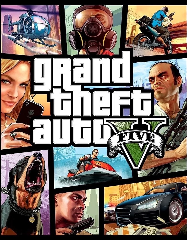 Grand Theft Auto V cover art