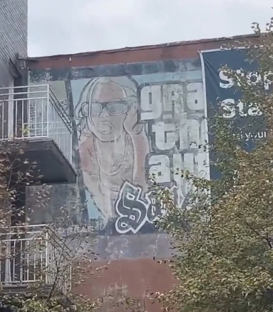 GTA San Andreas mural still standing in Brooklyn
