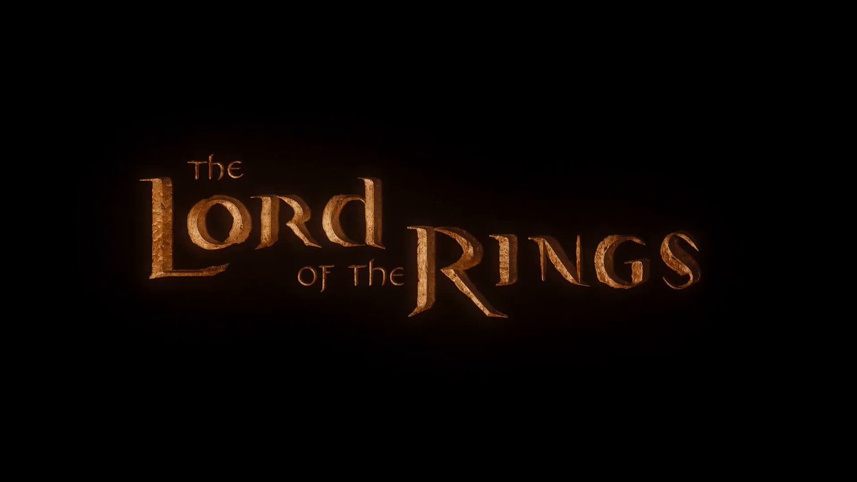 The Lord of the Rings Fellowship of the Ring opening