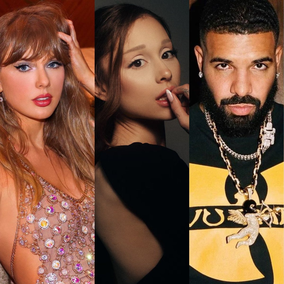 Ariana Grande, Taylor Swift, Drake Spotify #1s Ariana Grande, Taylor Swift, Drake Spotify #1s
