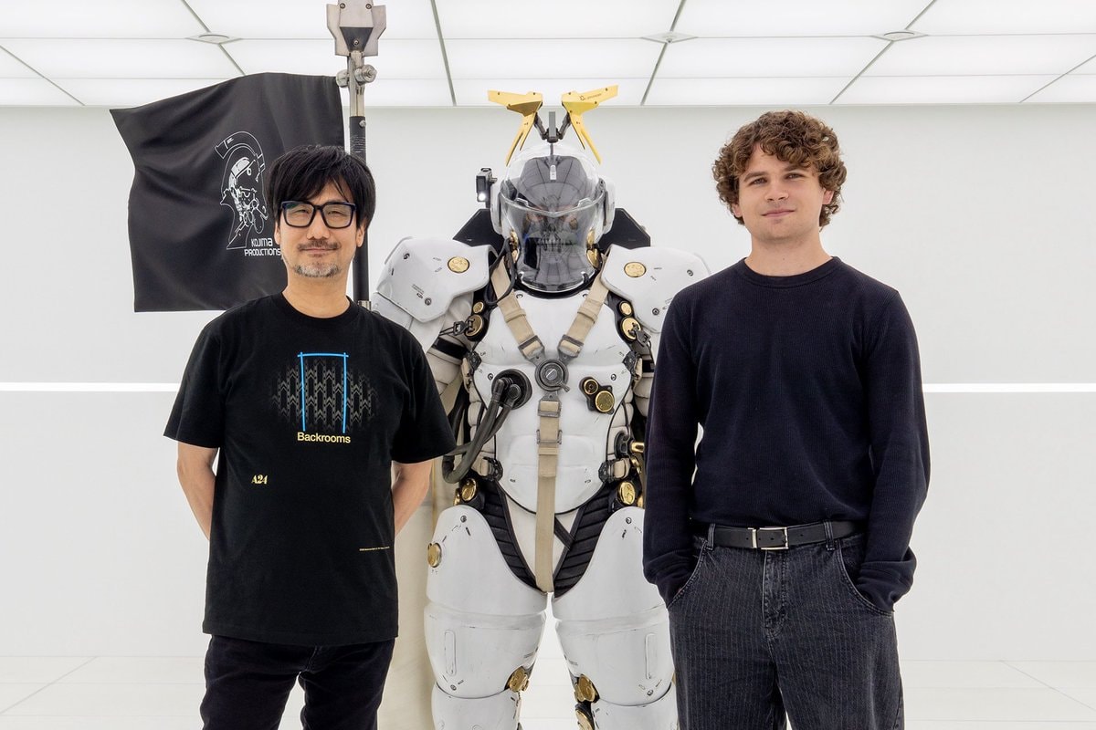 Kojima and Parsons at BACKROOMS premiere