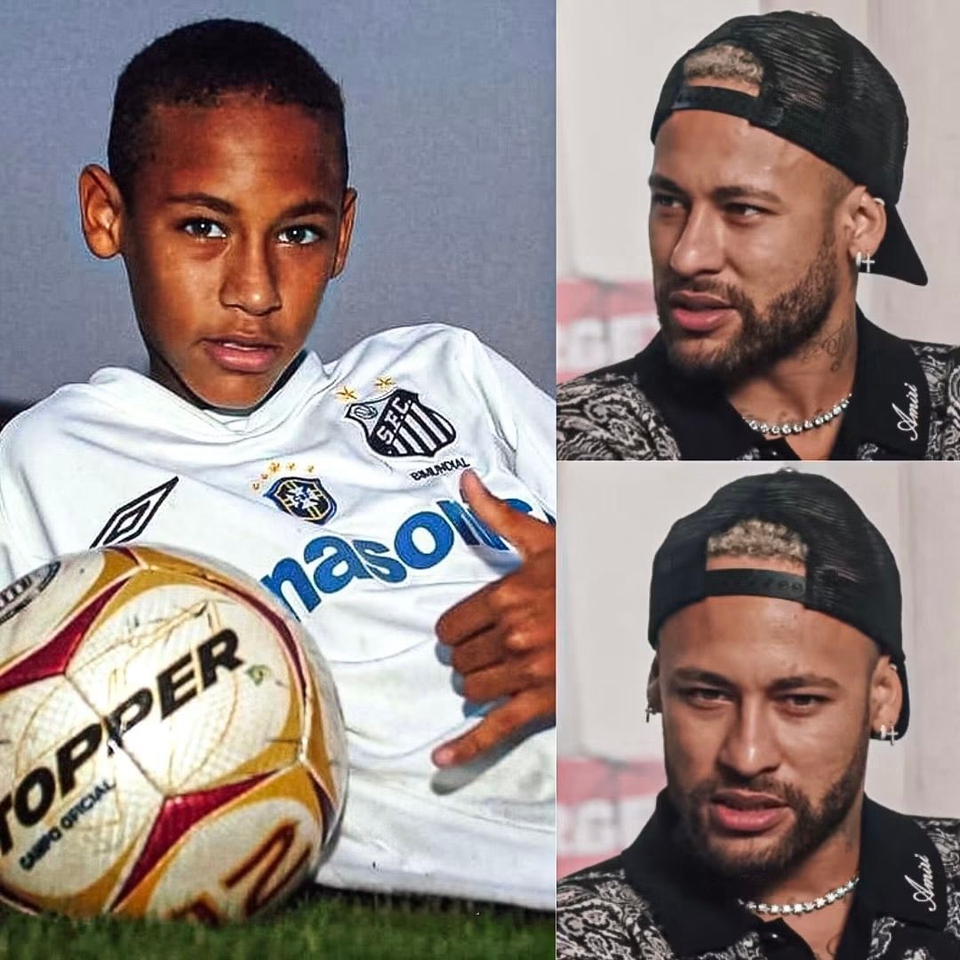 Neymar childhood Santos FC story