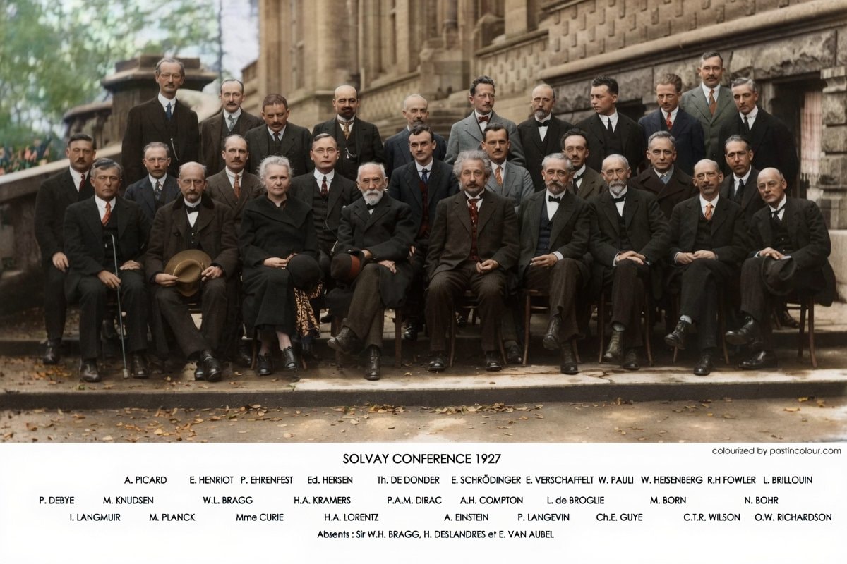 1927 Solvay Conference photo