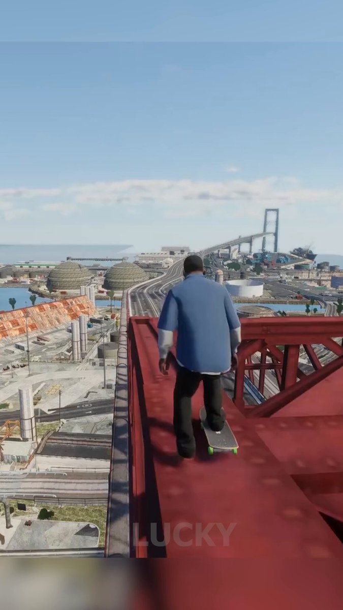ReSkate Franklin Elysian Fields Bridge GTA 5