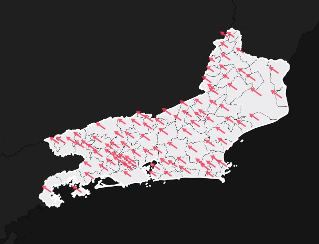Lula election map Brazil turnout