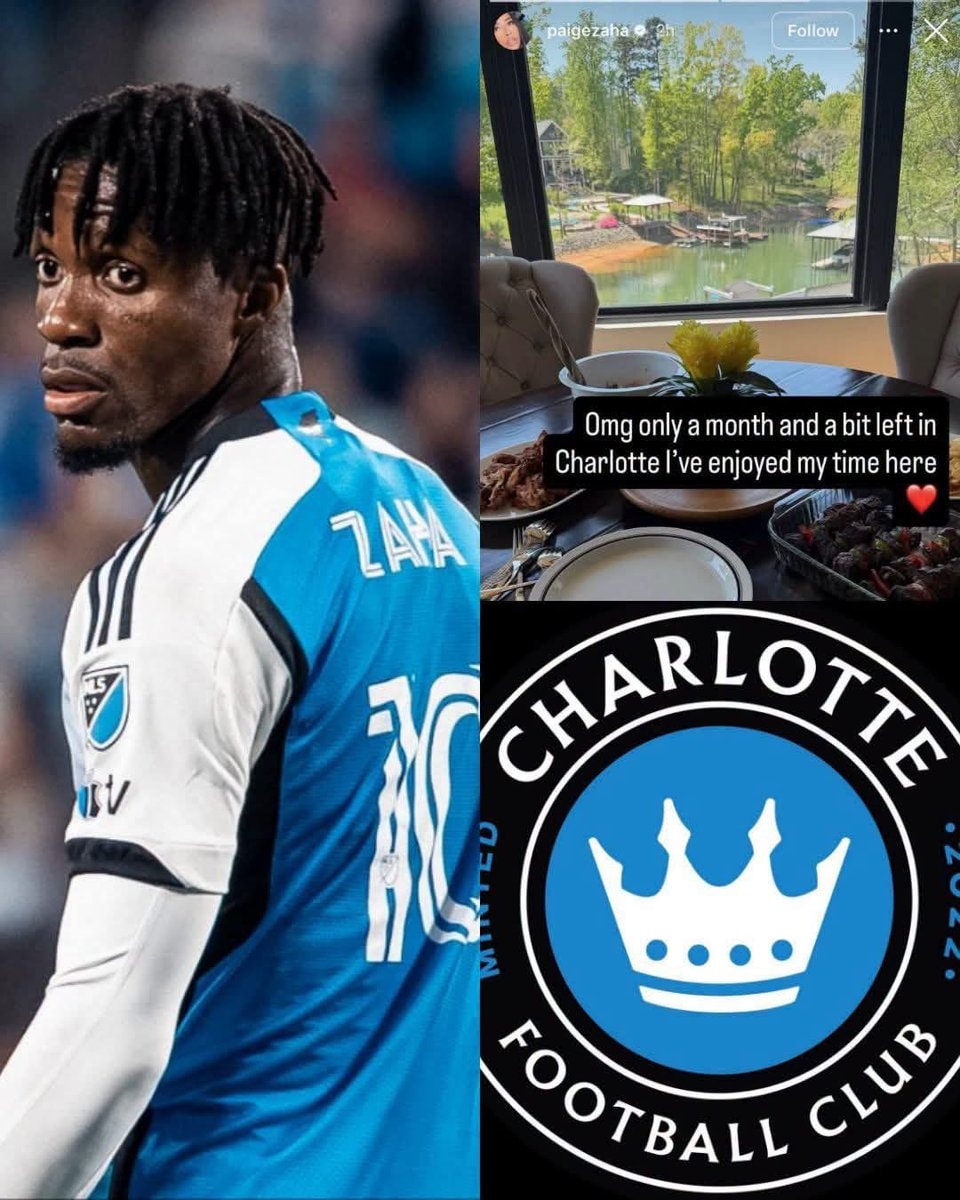 Wilfried Zaha Charlotte FC departure