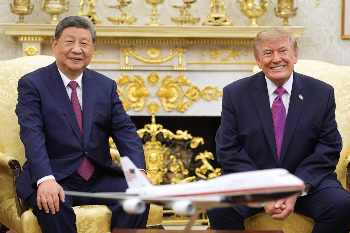Xi and Trump meet at White House Xi and Trump meet at White House