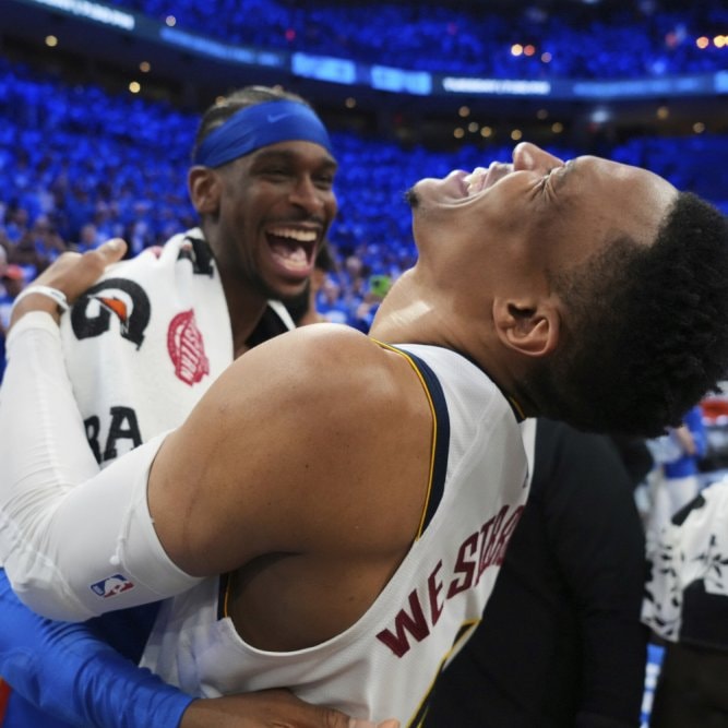 Thunder MVPs Westbrook retirement (photo 2 of 2)