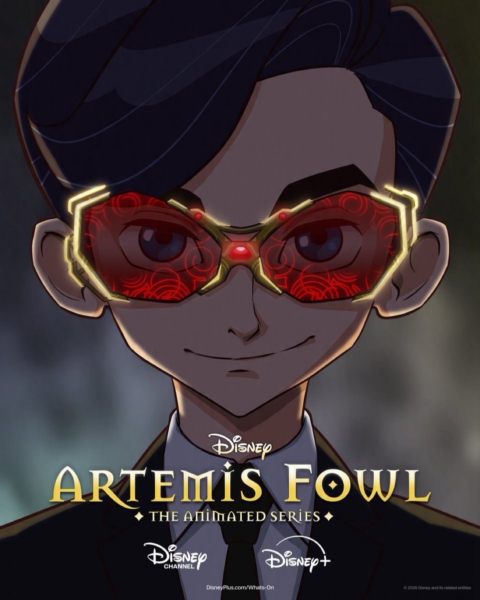 ARTEMIS FOWL animated series poster