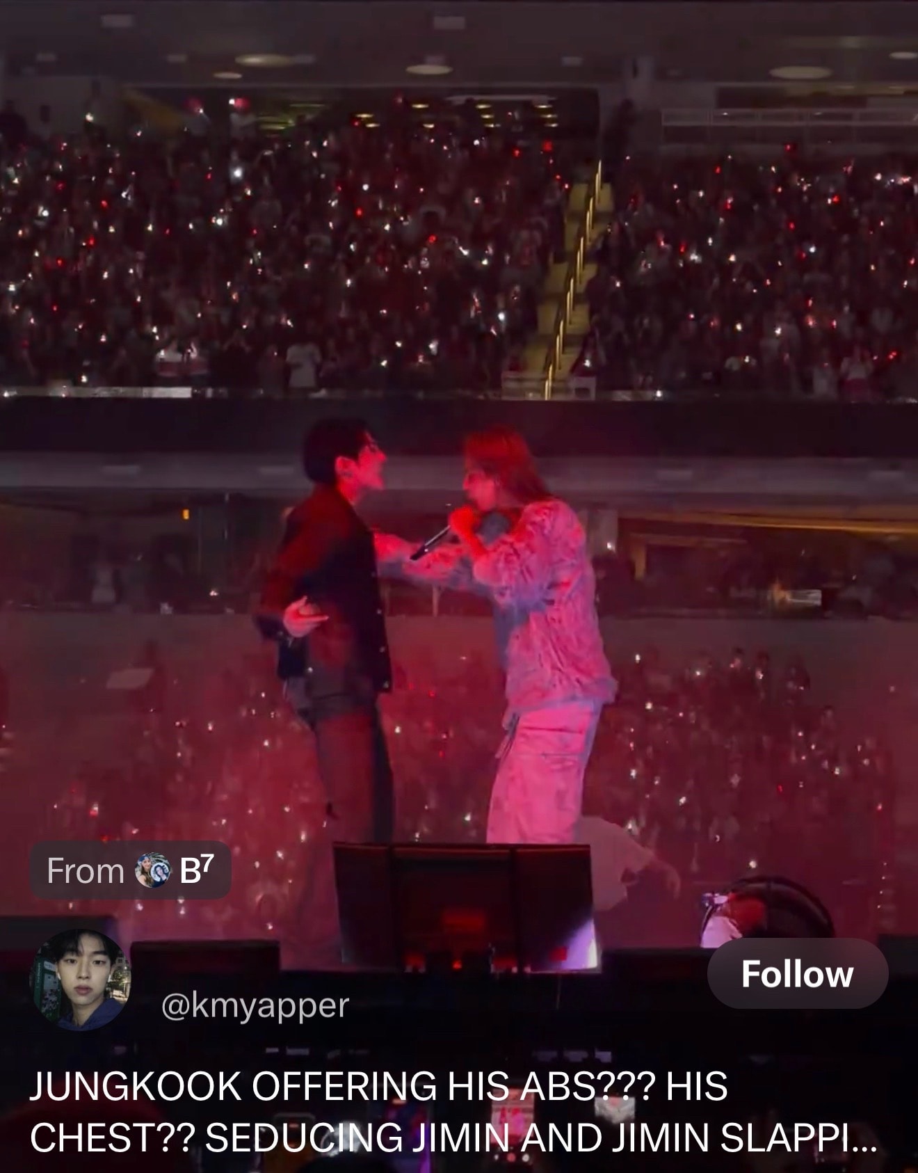 BTS Jungkook performing live