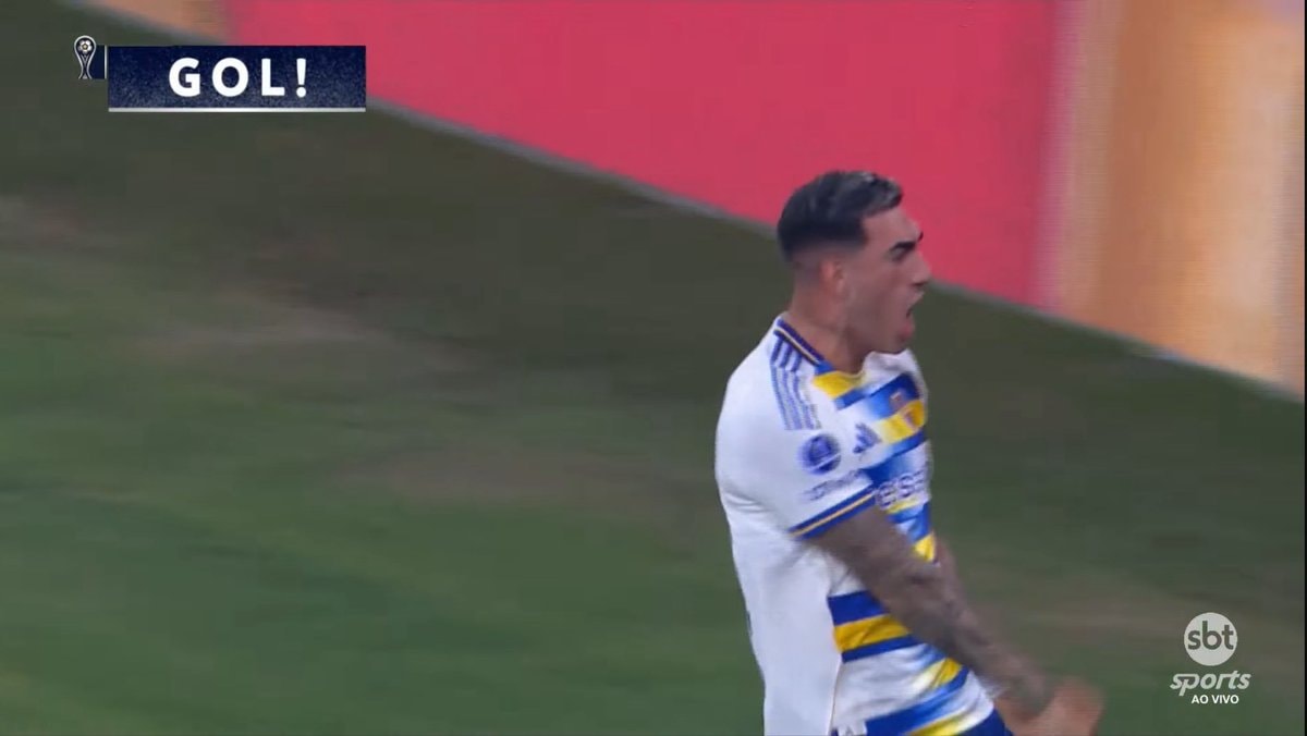 Boca Juniors goal celebration