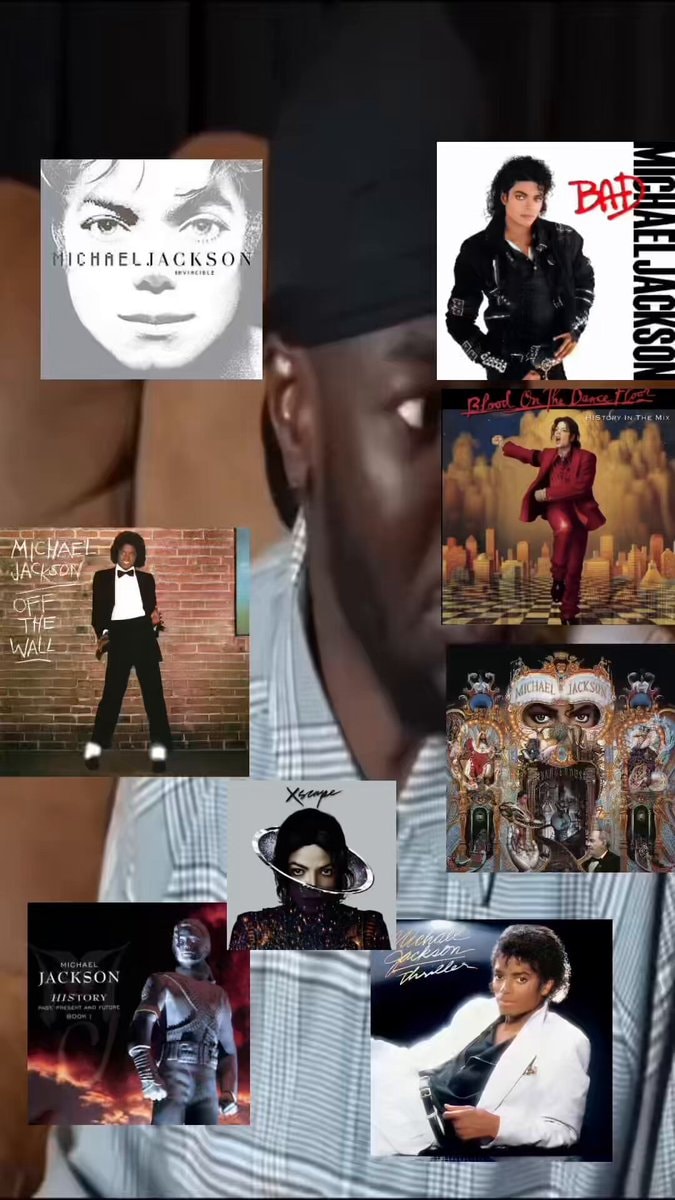 Michael Jackson album run Off the Wall to HIStory