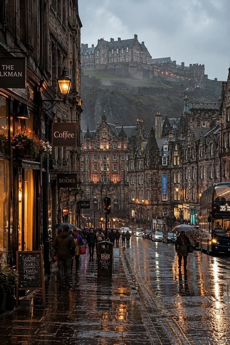 Rainy Edinburg (photo 2 of 4)